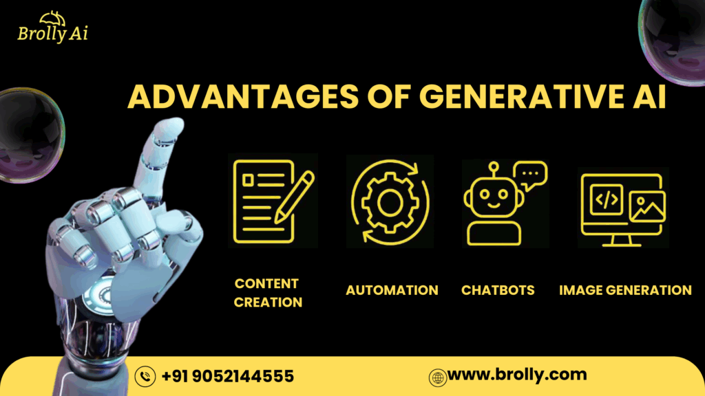Advantages of Generative AI