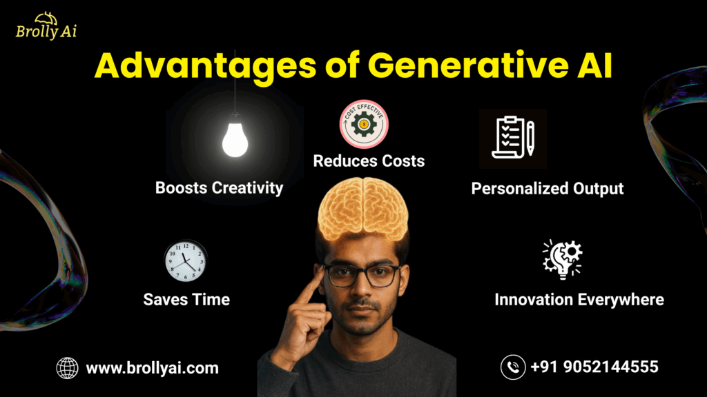 Advantages of Generative AI