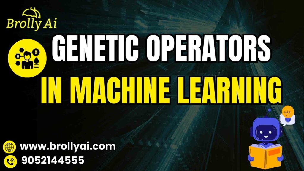 Genetic Operators In Machine learning