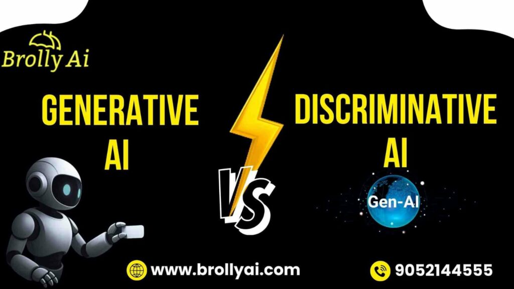 Generative AI vs Discriminative AI