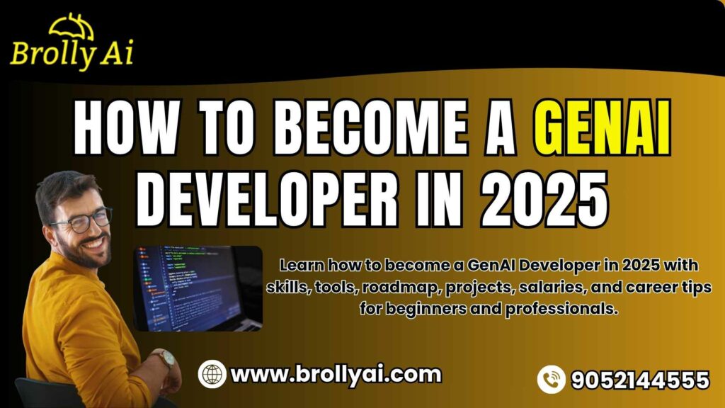 How To BECOME A Genai DEVELOPER in 2025