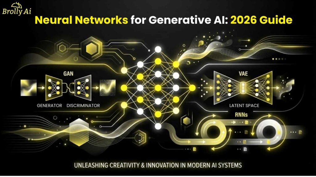 Neural Networks for Generative AI