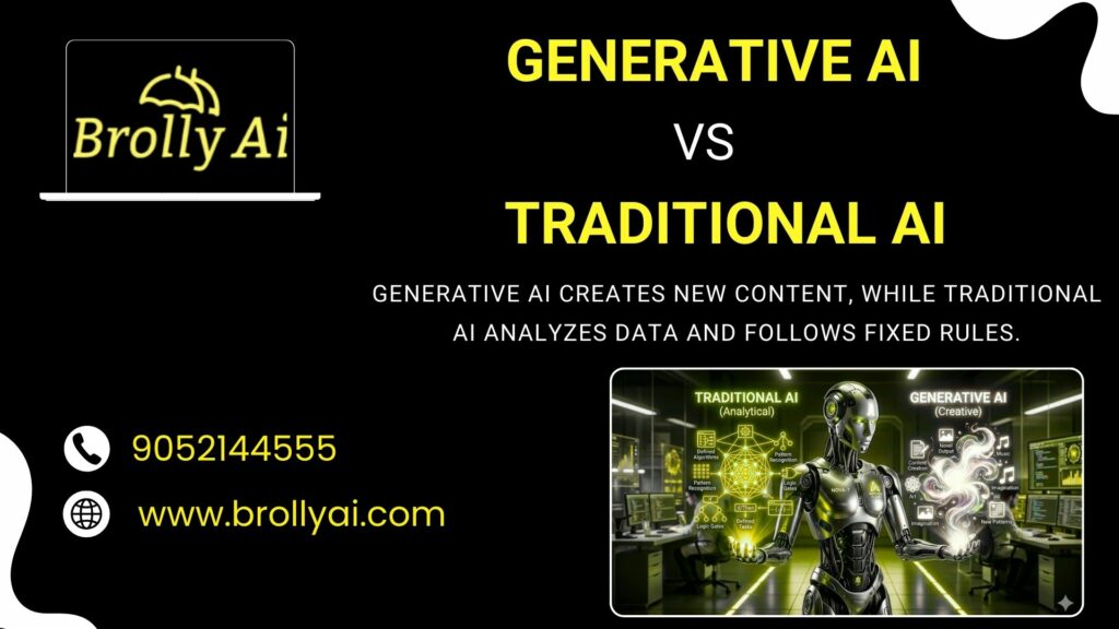 Generative AI vs Traditional AI
