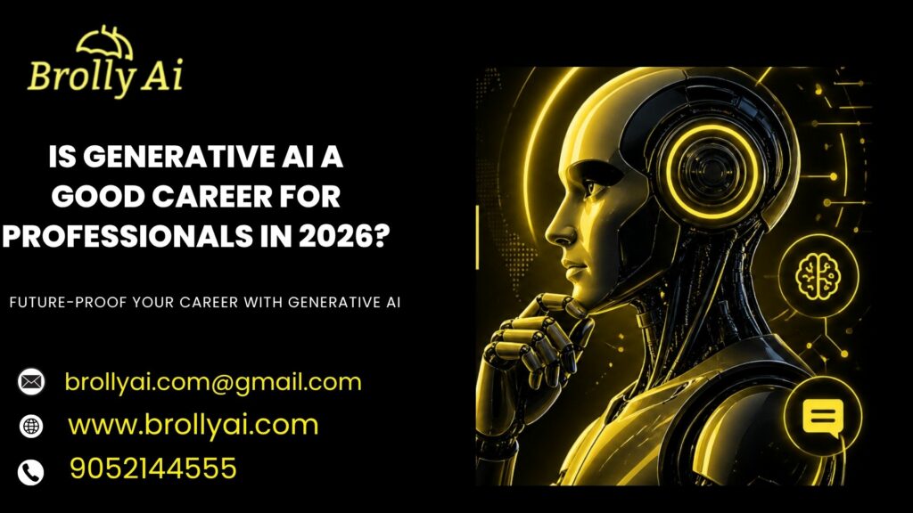 Is Generative AI a Good Career for Professionals in 2026?