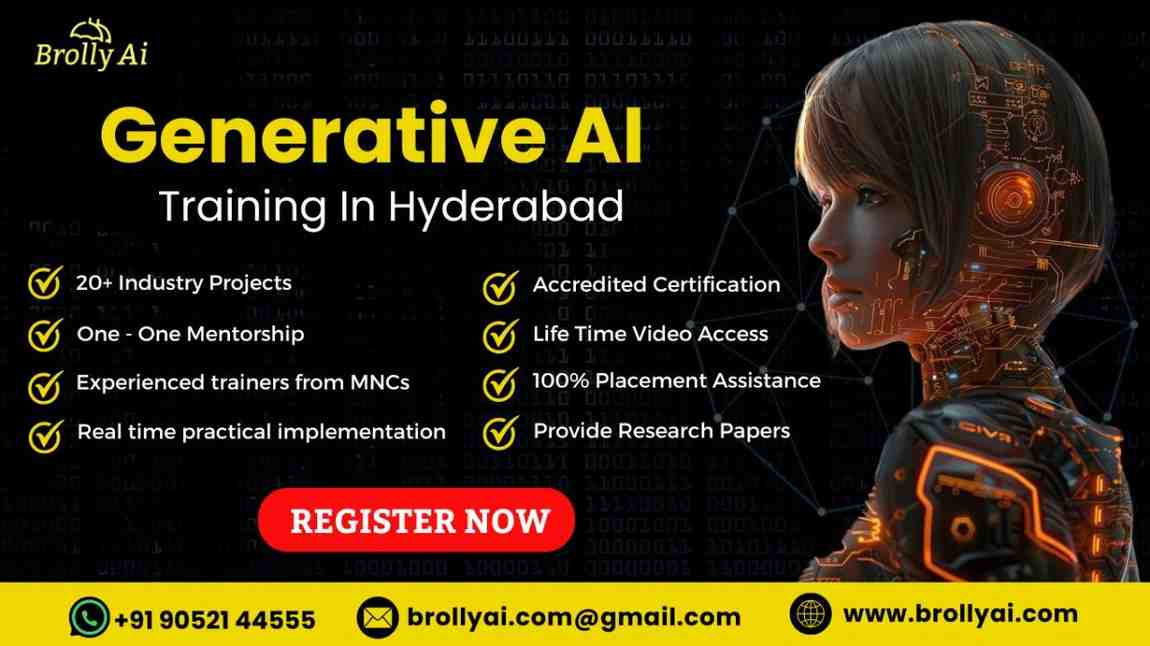 Generative Ai Training In Hyderabad - Course Highlights