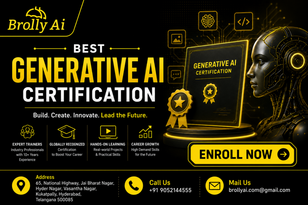Best Generative AI Certification